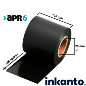 Ribbon Mixto Cera/Resina Premium APR6 110x450