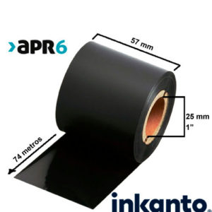 Ribbon Mixto Cera/Resina Premium APR6 57x74