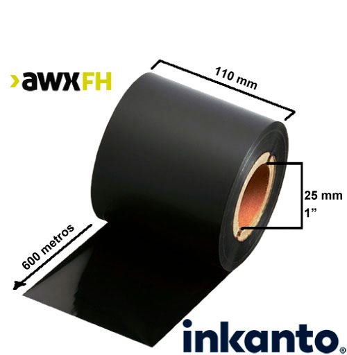 Ribbon cera premium AWX FH 110x600