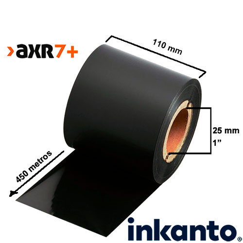 infinito Desarrollar Derritiendo Ribbon Resina Premium AXR7+ 110x450 In | Adhesvi